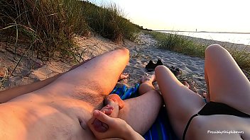 Outdoor Beach Fun - Stranger Caught Us While Having Sex