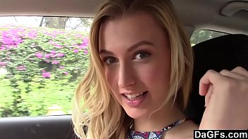 Dagfs - Alexa Grace Get The Chance To Show Her Tits In The Car and Then Fuck Hard