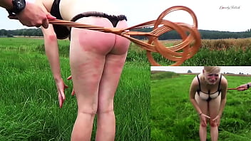 Clip 11Lil Lili Outdoor Spanking and Posing - DS - Full Version Sale: $18
